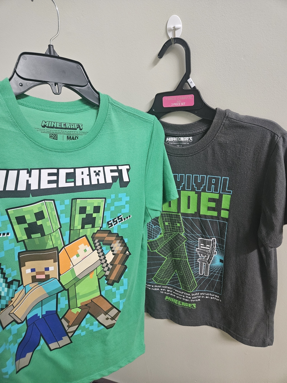 Minecraft 2-Pack Graphic Tee Set